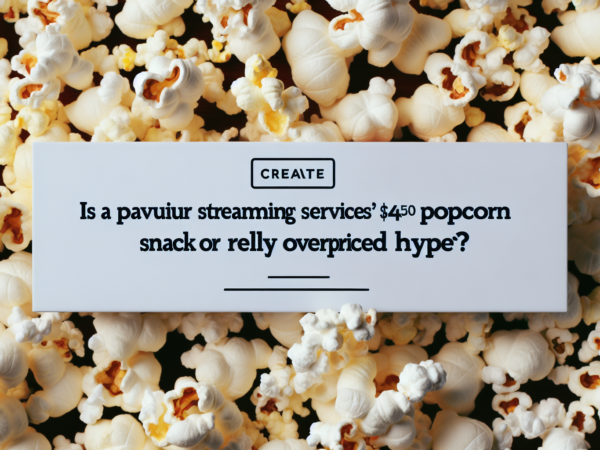 discover if netflix's $4.50 popcorn is the ultimate movie snack or just overpriced hype in this analysis.